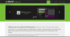 Desktop Screenshot of gcmods.de