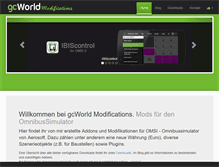 Tablet Screenshot of gcmods.de